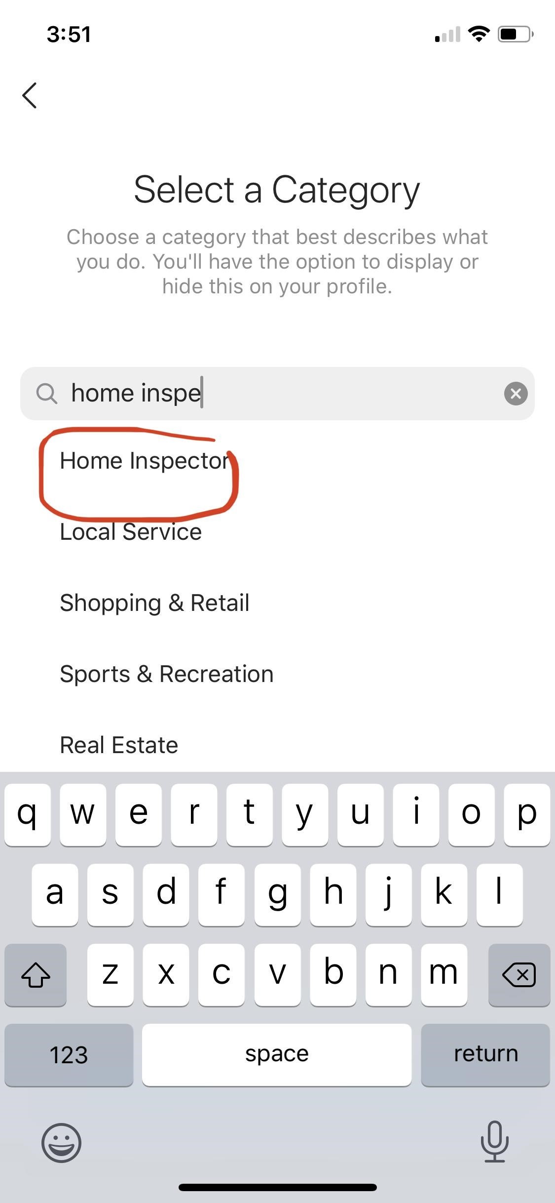 Choose a Category