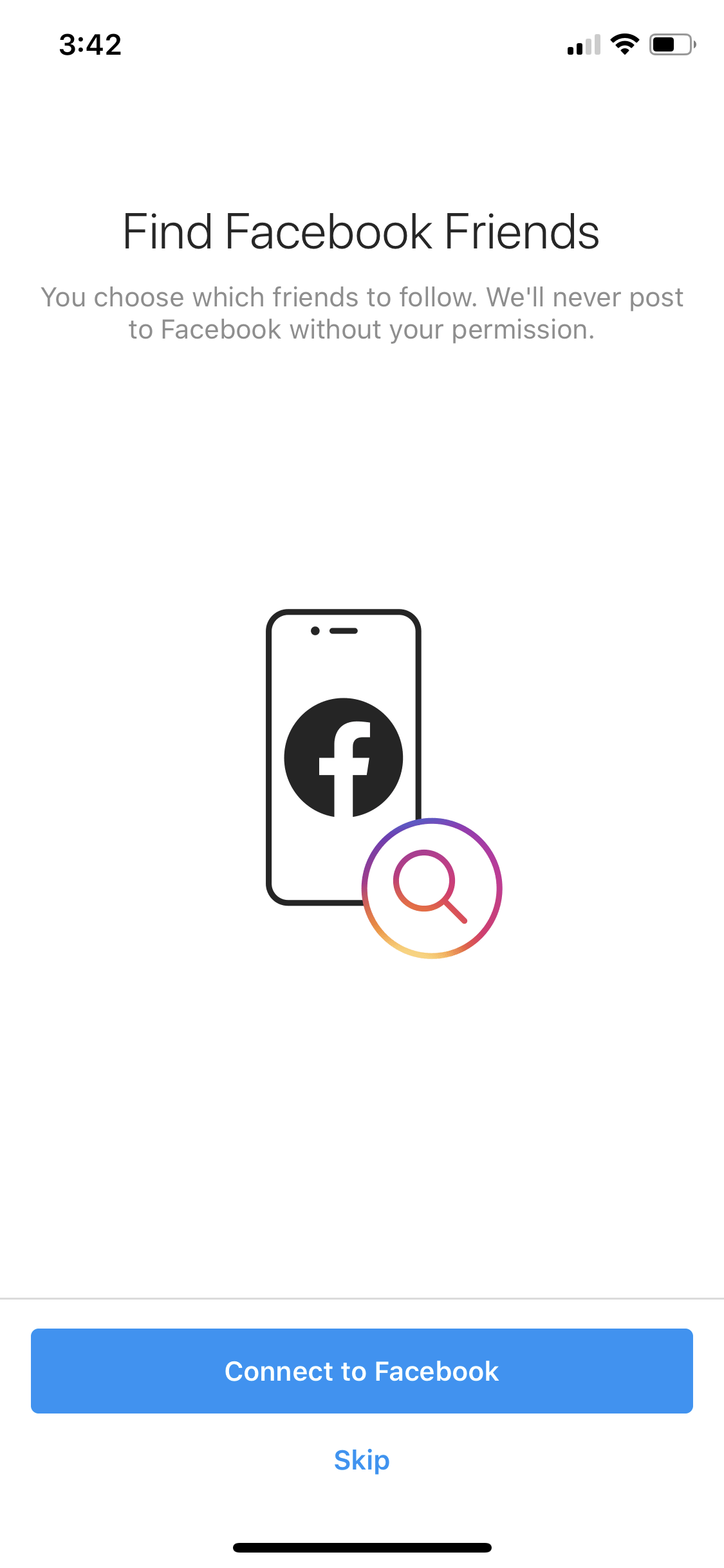 Connect Insta To Facebook